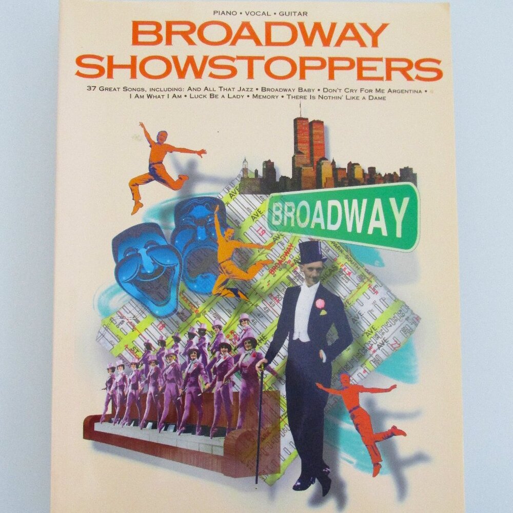 New - Broadway Showstoppers Sheet Music Songbook For (Piano - Chords - Vocals)